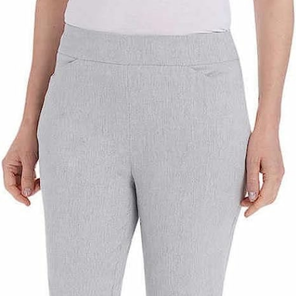 Hilary Radley Ladies Pull On Ankle Pants, Size S